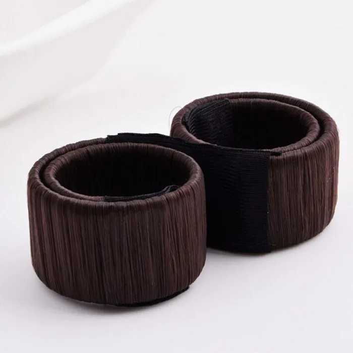 INTRENDZSTORE Vibrators | Women's Hair Bun Maker French Twist Hair Fold Wrap Snap