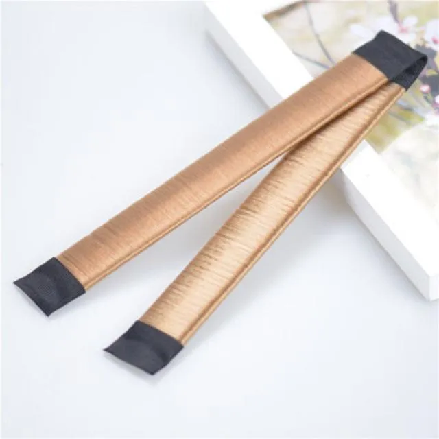 INTRENDZSTORE Vibrators | Women's Hair Bun Maker French Twist Hair Fold Wrap Snap
