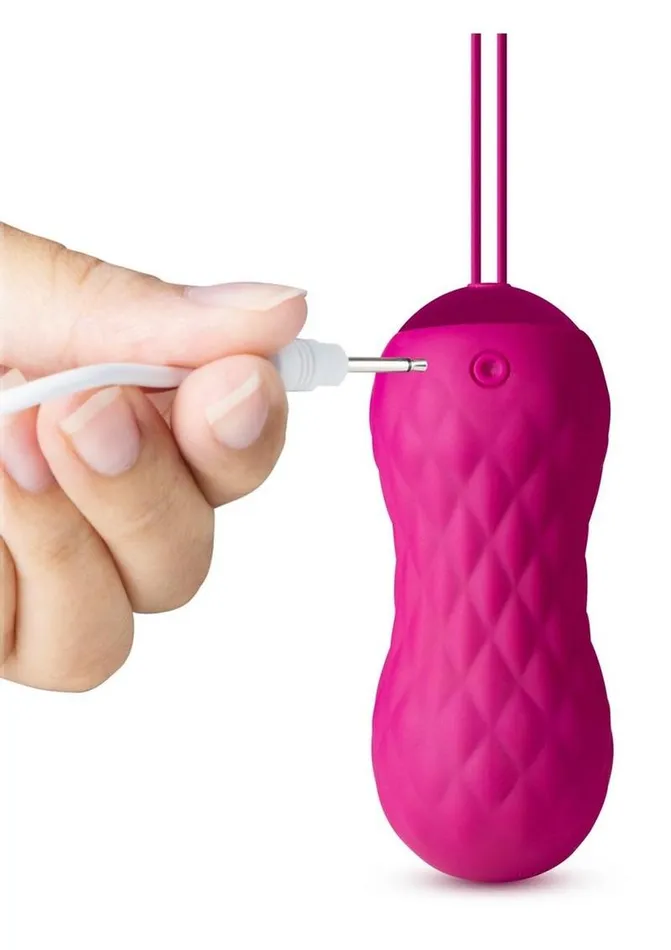 Lush by Blush Lush Carina Rechargeable Silicone Vibrating Egg - Velvet | Female Sex Toys