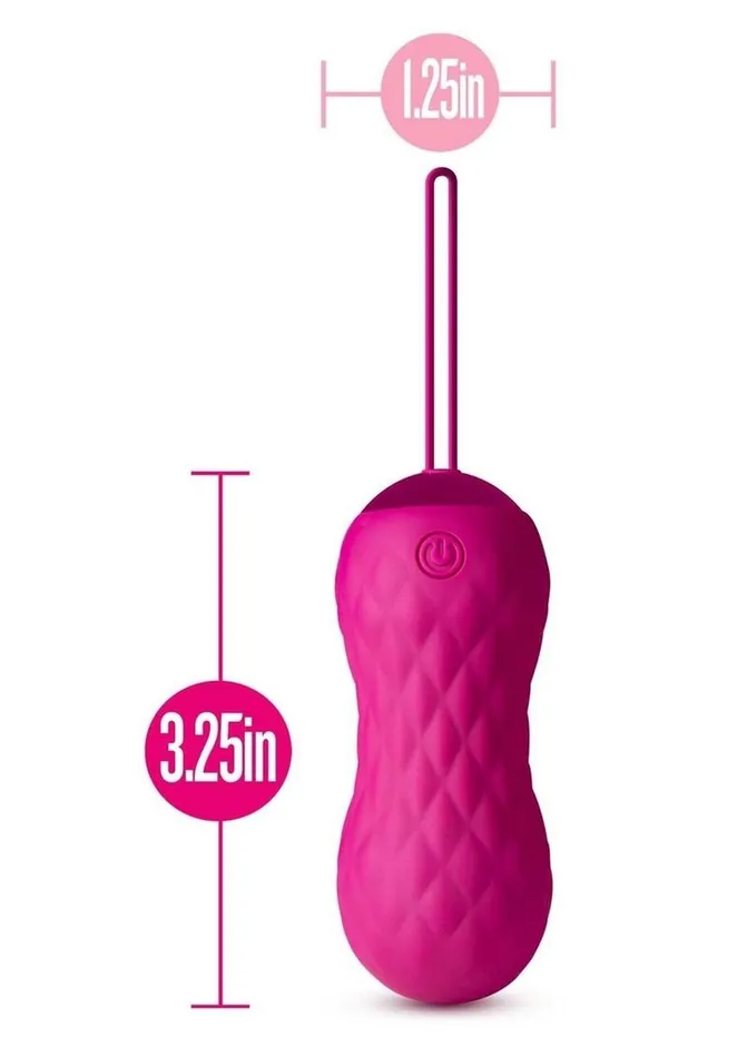 Lush by Blush Lush Carina Rechargeable Silicone Vibrating Egg - Velvet | Female Sex Toys
