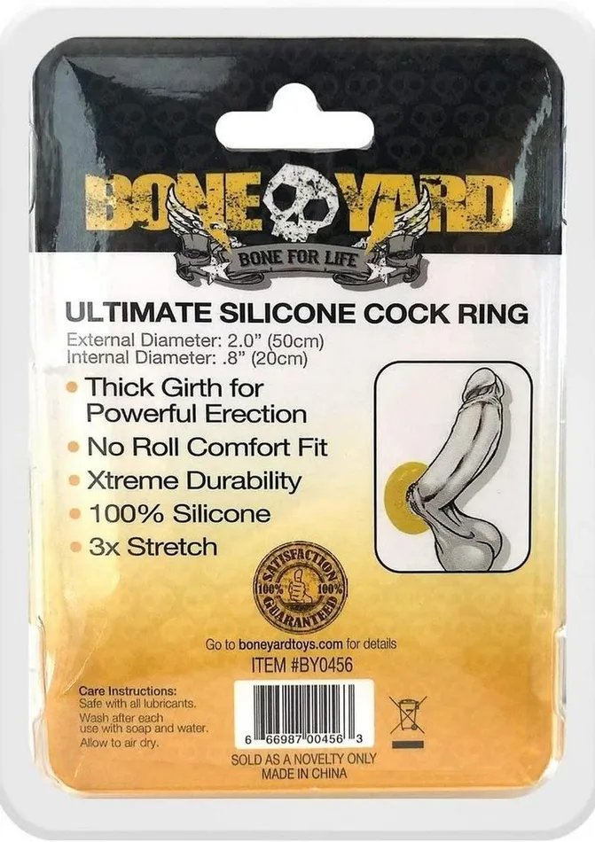 Male Sex Toys | Boneyard Boneyard Ultimate Silicone Cock Ring