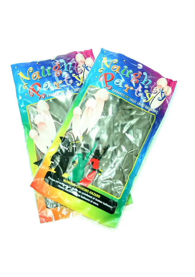 Male Sex Toys Golden Triangle Party Balloons Penis