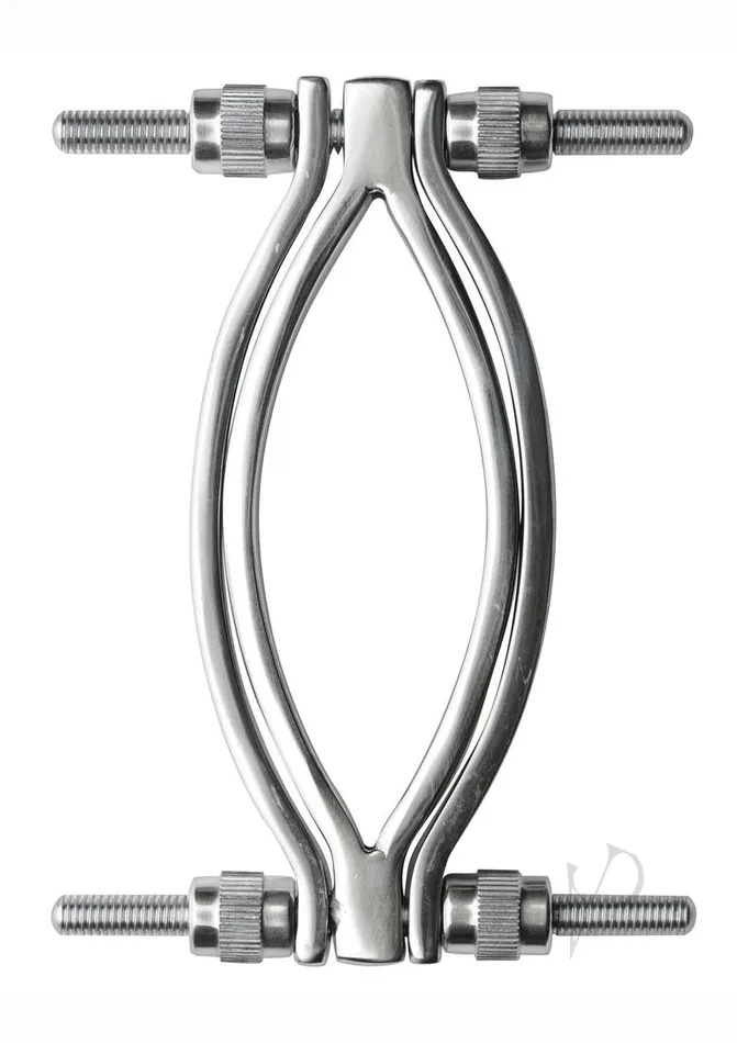 Male Sex Toys Master Series Master Series Stainless Steel Adjustable Pussy Clamp Male Sex Toys Master Series Master Series Stainless Steel Adjustable Pussy Clamp