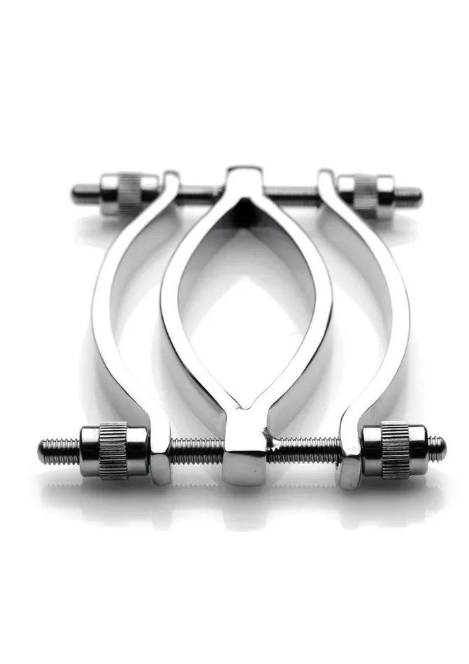 Male Sex Toys | Master Series Master Series Stainless Steel Adjustable Pussy Clamp Male Sex Toys | Master Series Master Series Stainless Steel Adjustable Pussy Clamp