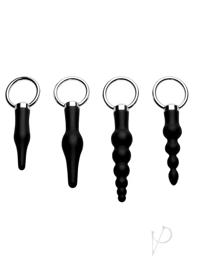 Master Series Male Sex Toys Master Series 4 Piece Anal Rimmer Ringed Silicone Kit Master Series Male Sex Toys Master Series 4 Piece Anal Rimmer Ringed Silicone Kit