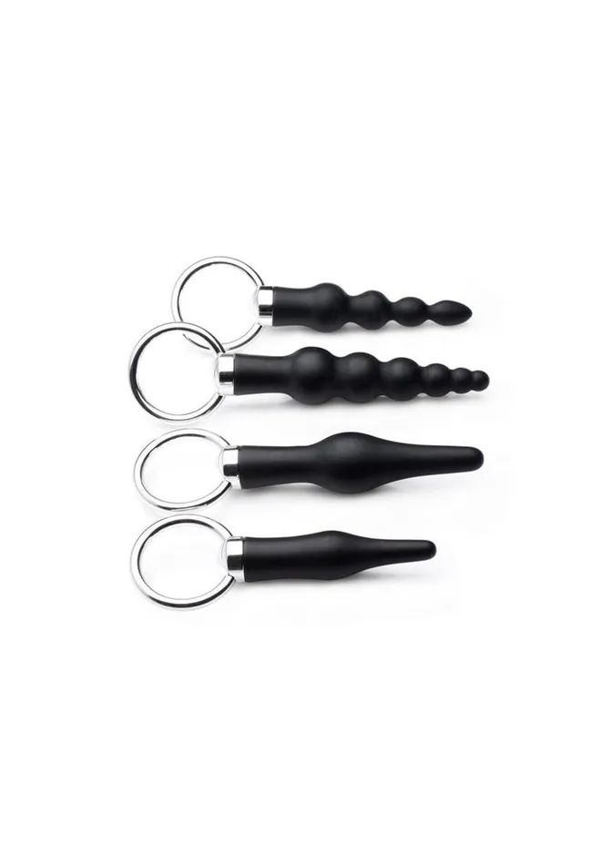 Master Series Male Sex Toys | Master Series 4 Piece Anal Rimmer Ringed Silicone Kit Master Series Male Sex Toys | Master Series 4 Piece Anal Rimmer Ringed Silicone Kit