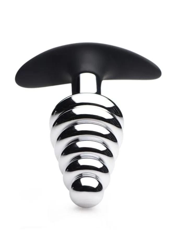 Master Series Male Sex Toys | Master Series Dark Hive Metal and Silicone Anal Plug