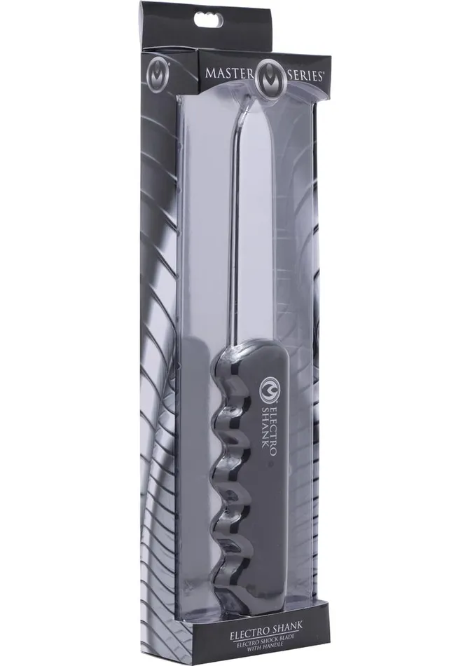 Master Series Male Sex Toys | Master Series Electro Shank Electro Shock Blade with Handle