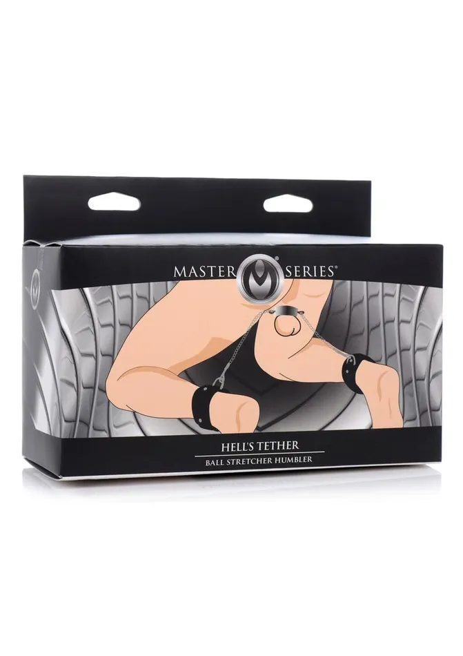 Master Series Male Sex Toys | Master Series Hells Tether Ball Stretcher Humbler