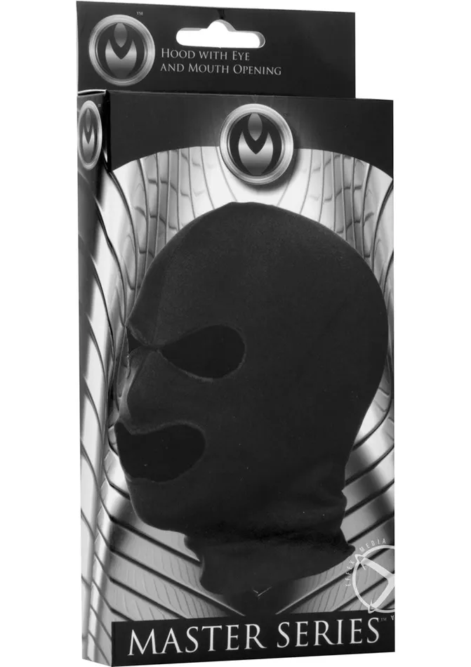 Master Series Spandex Hood with Eye and Mouth Holes | Master Series Male Sex Toys