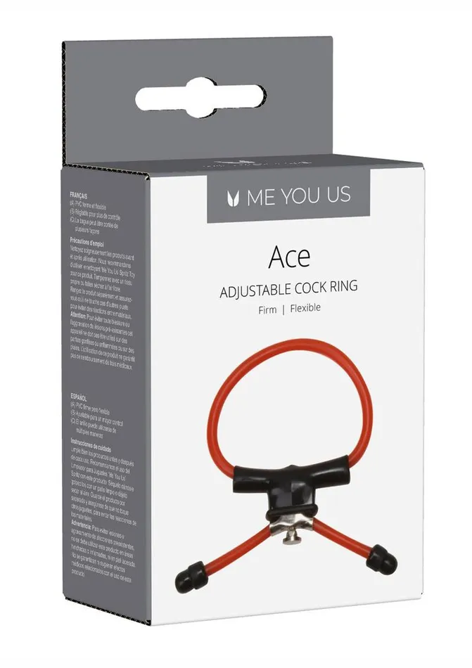ME YOU US Ace Adjustable Cock Ring | Me You Us Male Sex Toys