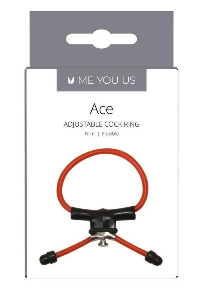 ME YOU US Ace Adjustable Cock Ring | Me You Us Male Sex Toys