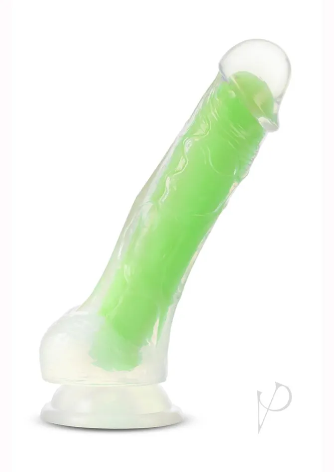 Neo Elite Female Sex Toys Neo Elite Glow In The Dark Dildo with Balls