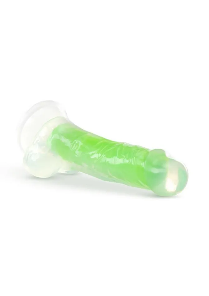 Neo Elite Female Sex Toys | Neo Elite Glow In The Dark Dildo with Balls Neo Elite Female Sex Toys | Neo Elite Glow In The Dark Dildo with Balls