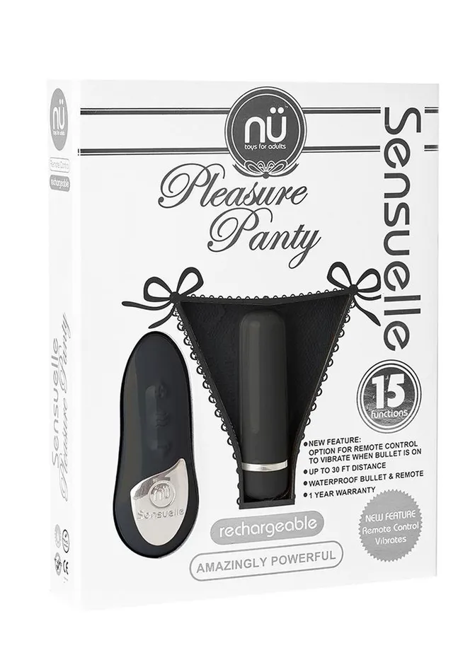 Nu Sensuelle Female Sex Toys | Nu Sensuelle Pleasure Panty Rechargeable Silicone Remote and Bullet Panty Vibe Nu Sensuelle Female Sex Toys | Nu Sensuelle Pleasure Panty Rechargeable Silicone Remote and Bullet Panty Vibe