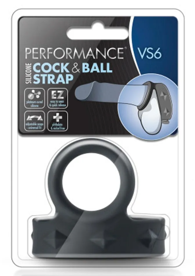 Performance Male Sex Toys | Performance Vs6 Silicone Cock and Ball Strap