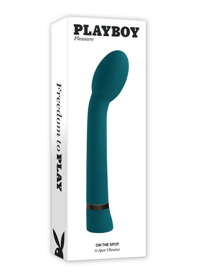 Playboy On The Spot Rechargeable Silicone G-Spot Vibrator | Playboy Female Sex Toys