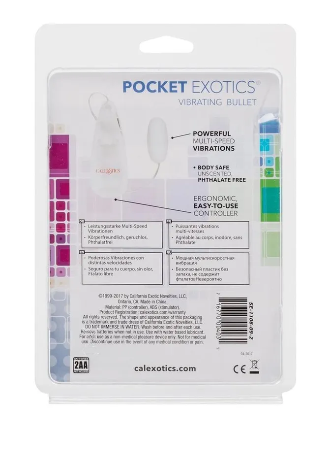 Pocket Exotics Female Sex Toys | Pocket Exotics Vibrating Bullet