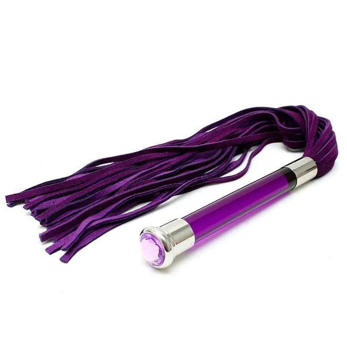 Rimba Rimba Purple Suede Flogger | Vibrators