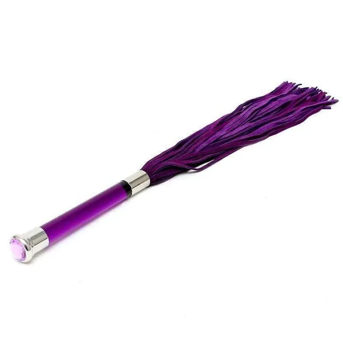 Rimba Rimba Purple Suede Flogger | Vibrators