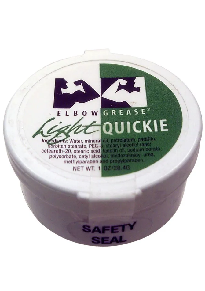 Sexual Health Wellbeing Elbow Grease Lubricants Elbow Grease Light Quickie Cream Lubricant Sexual Health Wellbeing Elbow Grease Lubricants Elbow Grease Light Quickie Cream Lubricant