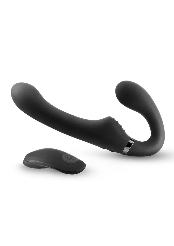 ShiShi ShiShi Midnight Rider Rechargeable Silicone Dual End Strapless StrapOn Female Sex Toys ShiShi ShiShi Midnight Rider Rechargeable Silicone Dual End Strapless StrapOn Female Sex Toys