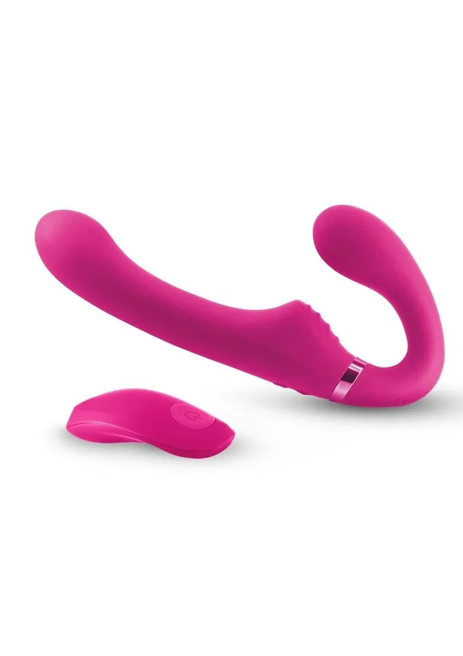 Shi/Shi Shi/Shi Midnight Rider Rechargeable Silicone Dual End Strapless Strap-On | Female Sex Toys Shi/Shi Shi/Shi Midnight Rider Rechargeable Silicone Dual End Strapless Strap-On | Female Sex Toys