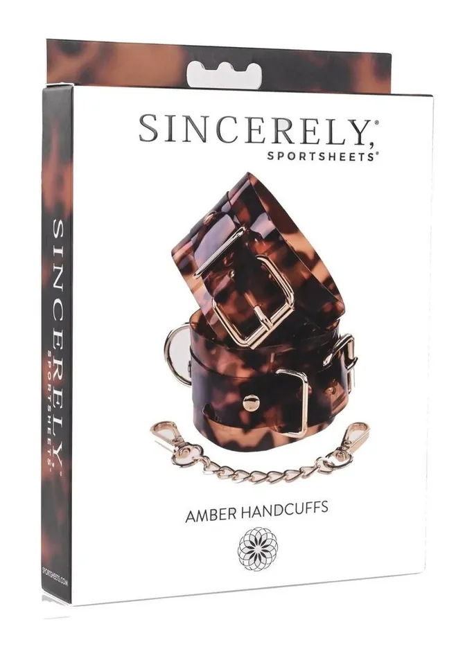 Sincerely Amber Hand Cuffs | Sincerely Couples