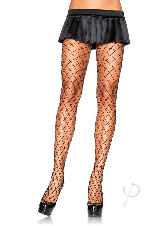 Spandex Diamond Hose Os Black | Leg Avenue Inc. Anal