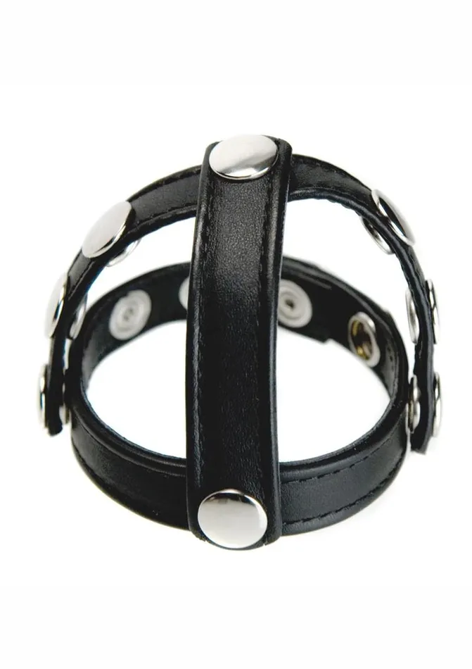 Strict Leather Female Sex Toys | Strict Leather Snap-On Cock and Ball Harness