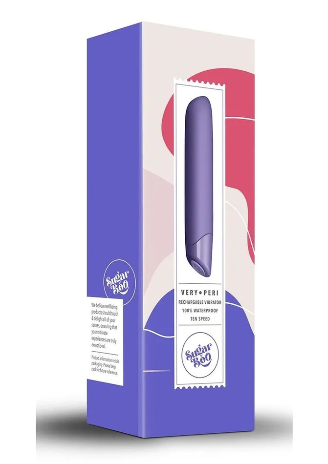 Sugarboo Very Peri Rechargeable Vibrator | Rocks Off Female Sex Toys