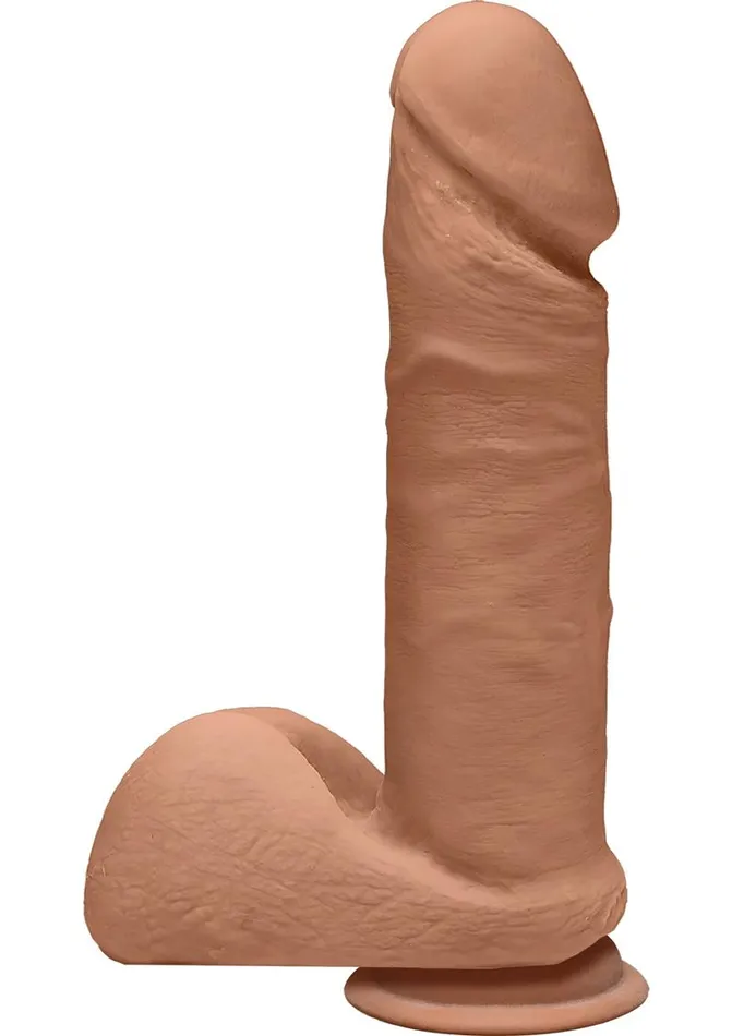 The D Female Sex Toys The D Perfect D Ultraskyn Dildo with Balls