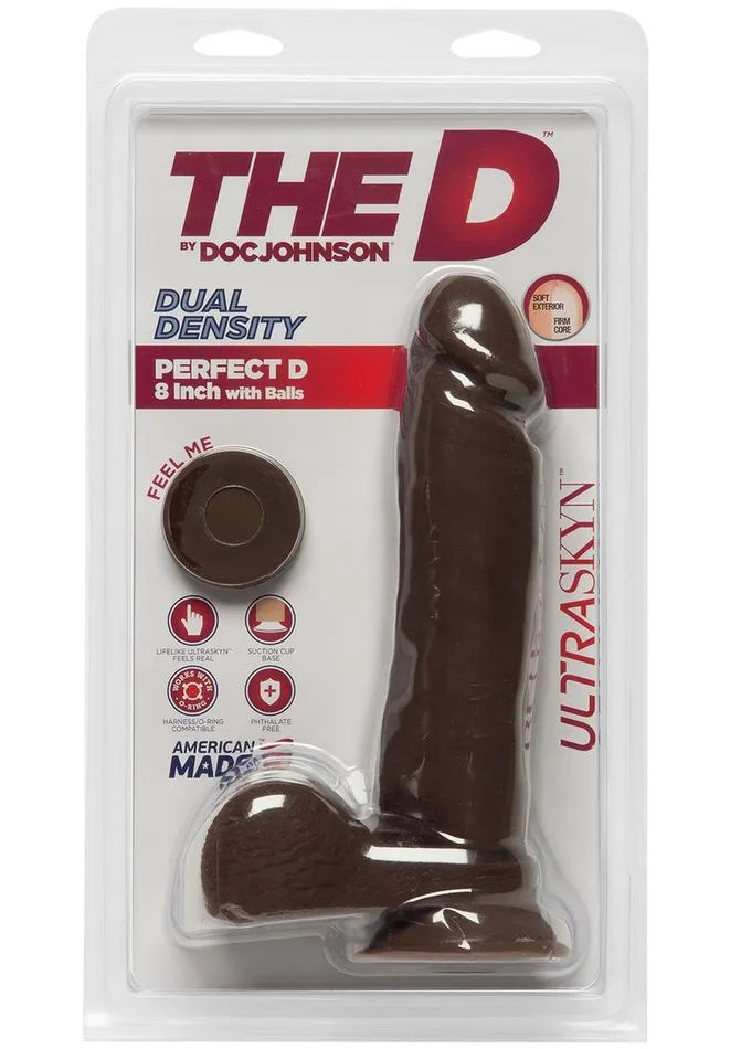 The D Female Sex Toys | The D Perfect D Ultraskyn Dildo with Balls The D Female Sex Toys | The D Perfect D Ultraskyn Dildo with Balls