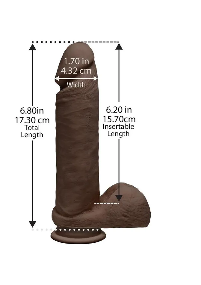 The D Female Sex Toys | The D Perfect D Ultraskyn Dildo with Balls The D Female Sex Toys | The D Perfect D Ultraskyn Dildo with Balls