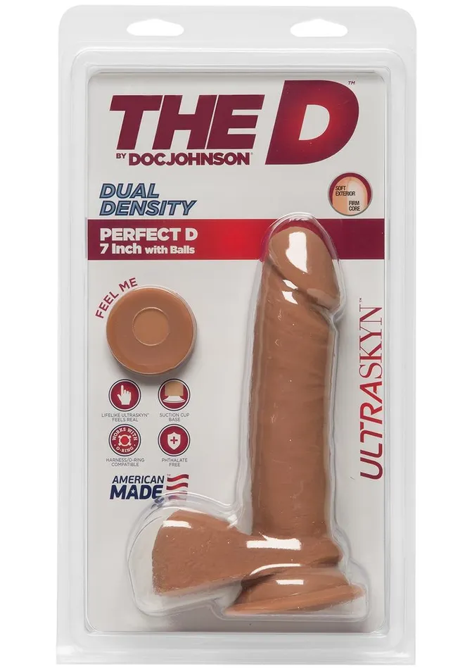 The D Female Sex Toys | The D Perfect D Ultraskyn Dildo with Balls The D Female Sex Toys | The D Perfect D Ultraskyn Dildo with Balls