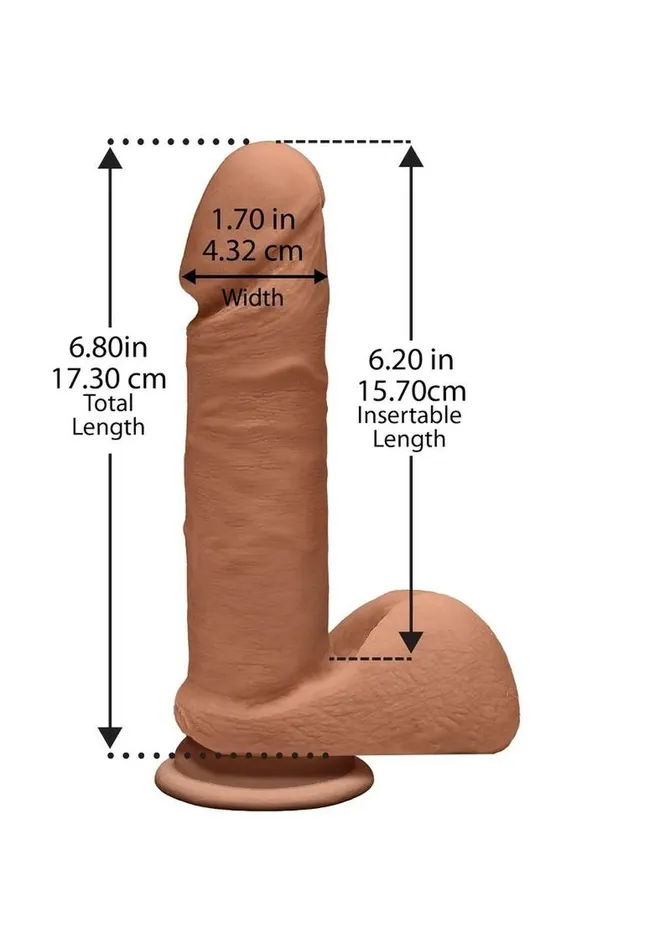 The D Female Sex Toys | The D Perfect D Ultraskyn Dildo with Balls The D Female Sex Toys | The D Perfect D Ultraskyn Dildo with Balls