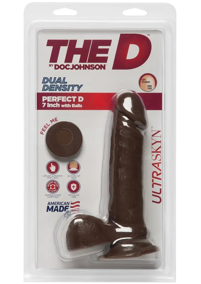 The D Female Sex Toys | The D Perfect D Ultraskyn Dildo with Balls The D Female Sex Toys | The D Perfect D Ultraskyn Dildo with Balls