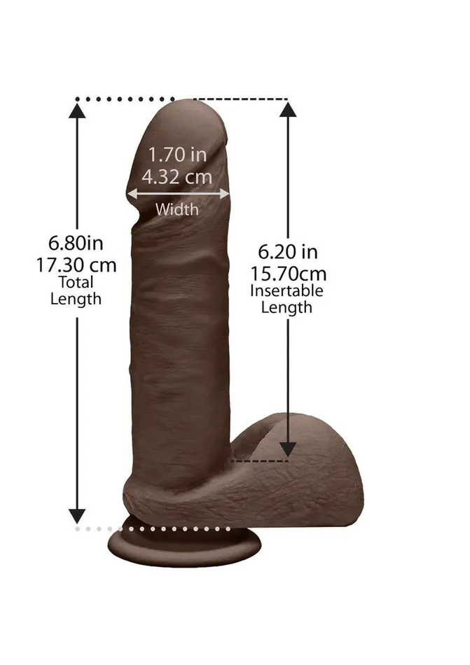 The D Female Sex Toys | The D Perfect D Ultraskyn Dildo with Balls The D Female Sex Toys | The D Perfect D Ultraskyn Dildo with Balls