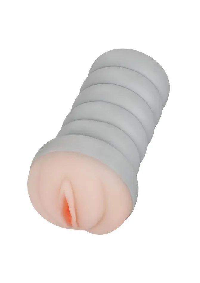 The Gripper Ribbed Gripper Dual Density Textured Masturbator - Pussy | Male Sex Toys