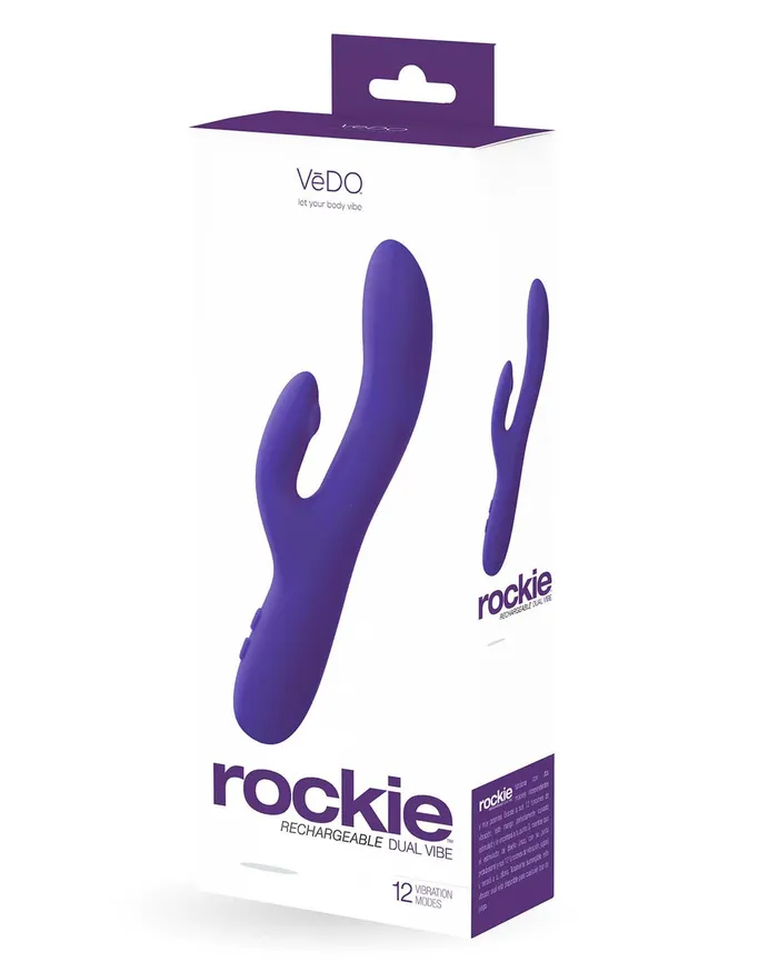 VeDO Vibrators Rockie Dual Rechargeable Vibe