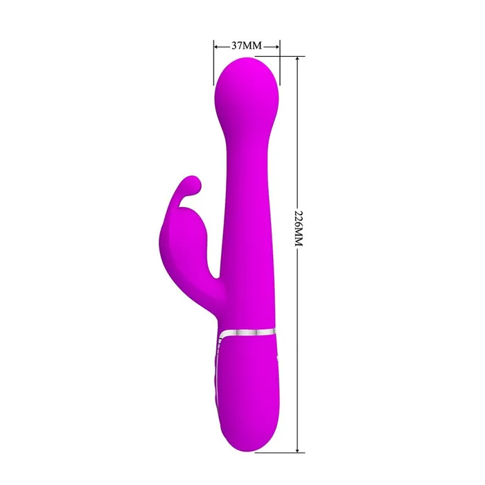 Vibrators | Pretty Love Dejon Rechargeable Rabbit Vibrator - Pretty Love