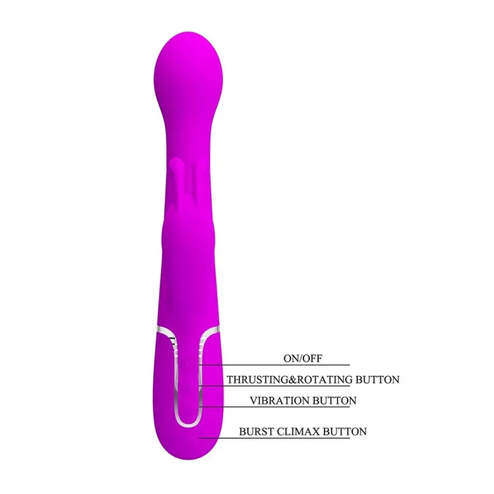Vibrators | Pretty Love Dejon Rechargeable Rabbit Vibrator - Pretty Love