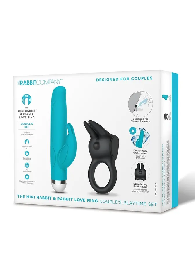 Vibrators | The Rabbit Company Mini Rabbit and C-Ring - The Rabbit Company
