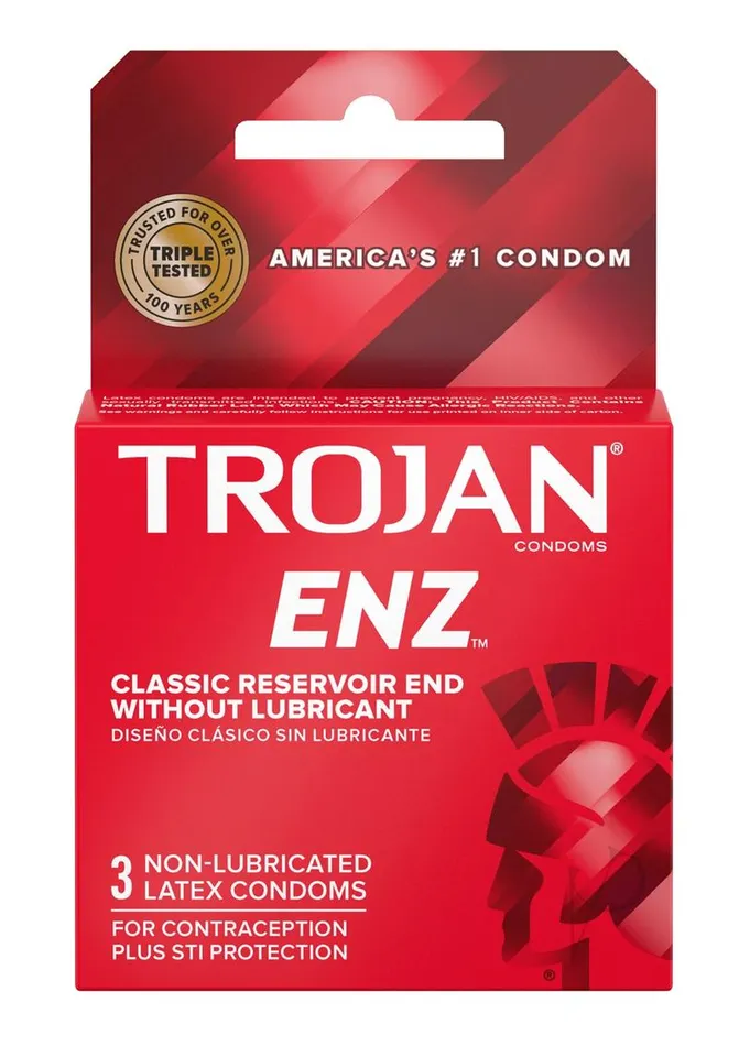 Vibrators Trojan Trojan Condom Regular Non Lubricated