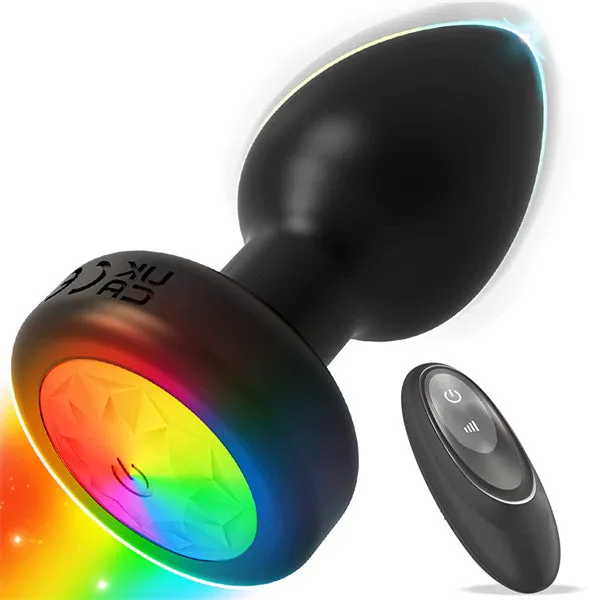 Aimitoy Anal LED Light Up Anal Vibrator